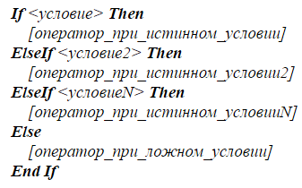 Блочный синтаксис.