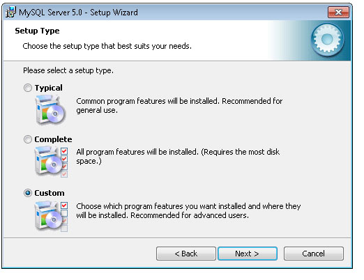 Установка СУБД MySQL.