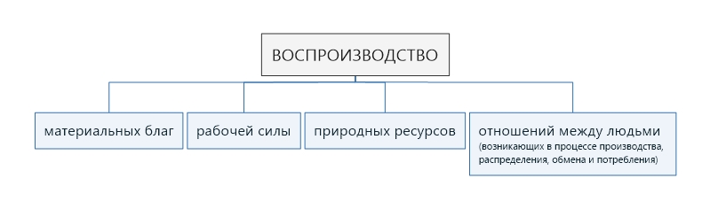 Воспроизводство и его фазы.