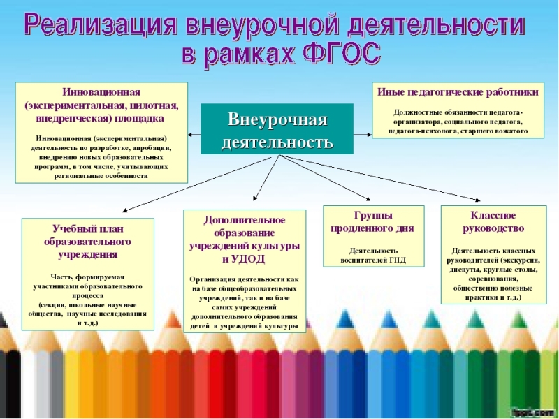 Реализация внеурочной деятельности обучающихся в рамках ФГОС.