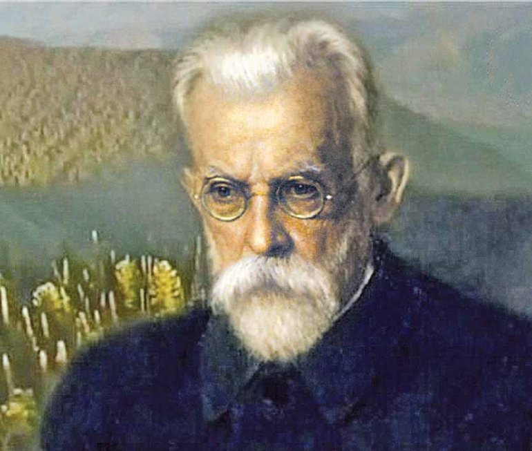 Академик Владимир Иванович Вернадский, создатель учения о биосфере и ноосфере.