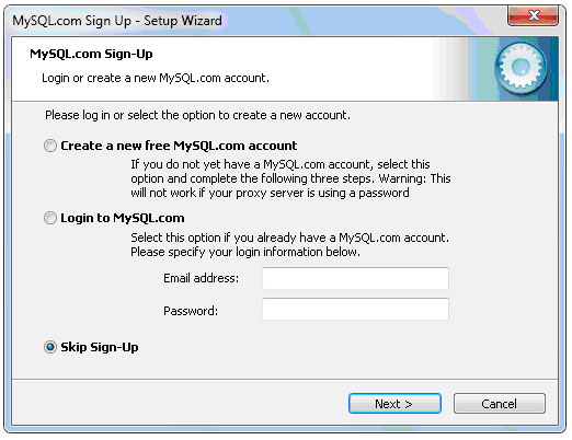 Установка СУБД MySQL.