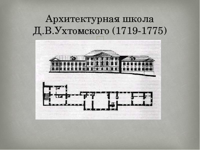 Проект Архитектурной школы Д. Ухтомского.