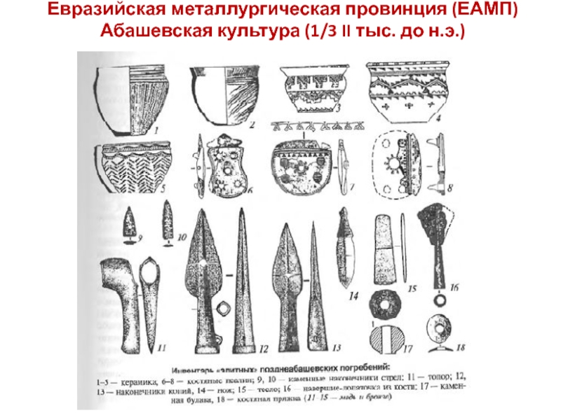 Евразийская металлургическая провинция.