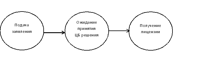 Процесс получения коммерческим банком лицензии.