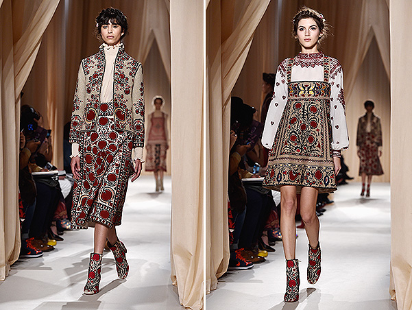 Некоторые изделия с показа Valentino, 2015, весна-лето.