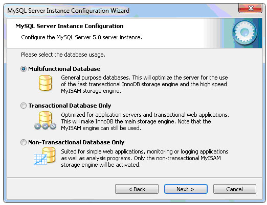 Установка СУБД MySQL.